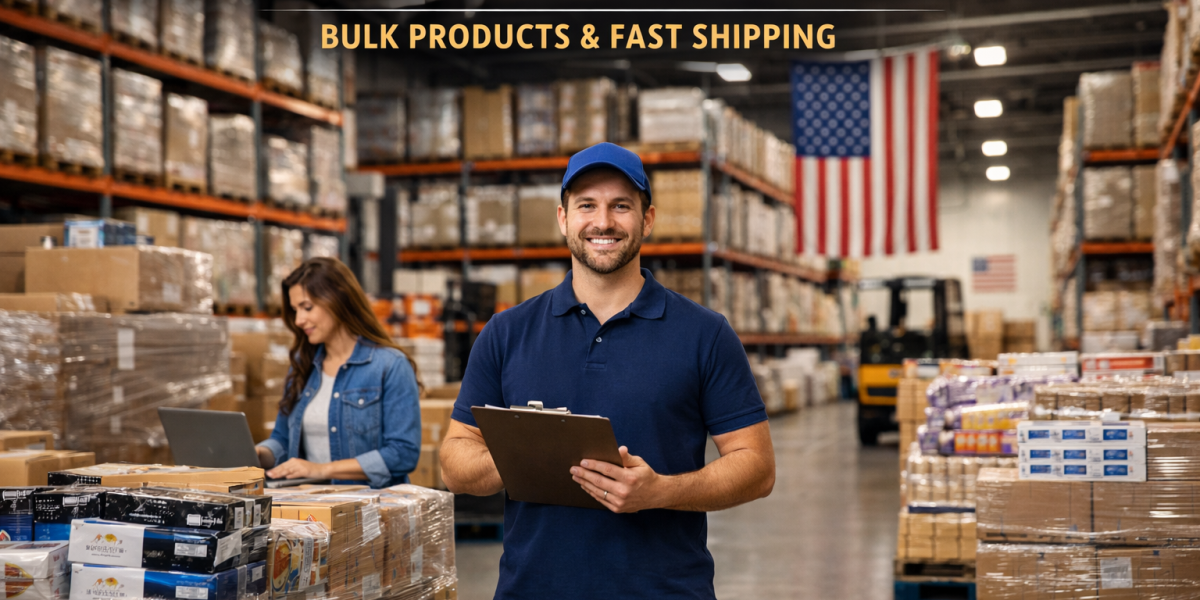 Wholesale suppliers for resellers USA offering bulk products and fast shipping